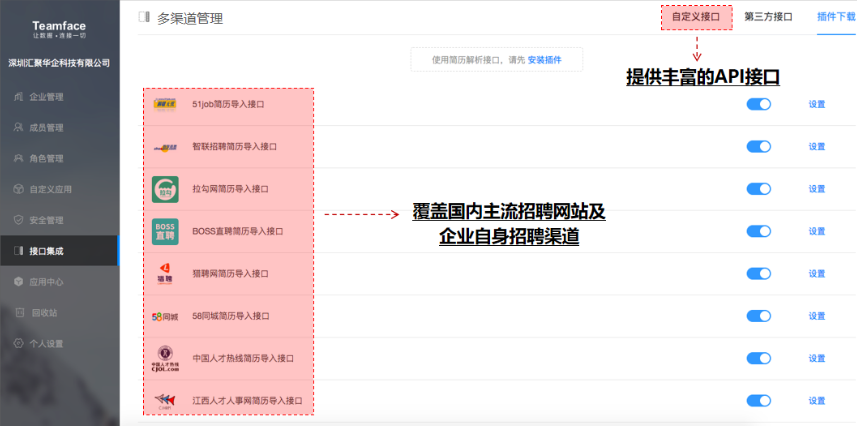 簡歷管理