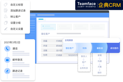 什么是CRM系统？Teamface企典和其他CRM软件的分别